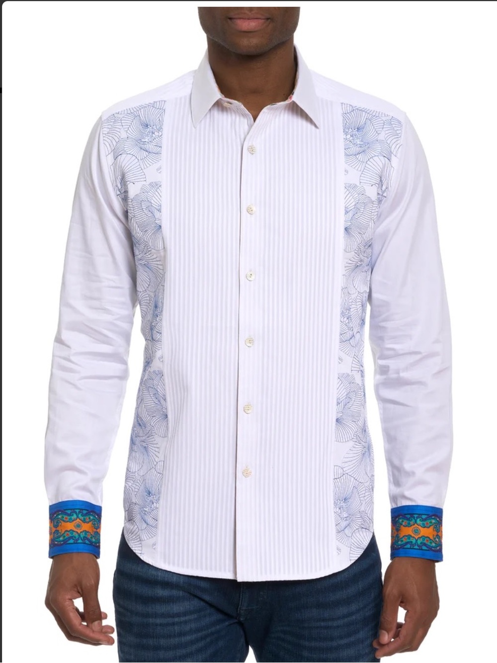 Robert Graham LIMITED EDITION
THE PLEIADES BUTTON DOWN SHIRT. Size XL. - Picture 3 of 17